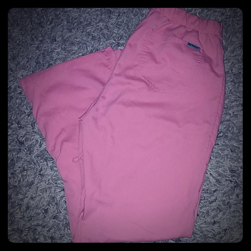 Greys Anatomy salmon scrub pants